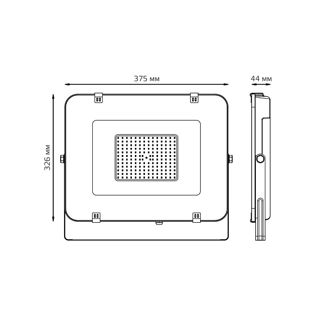 Прожектор светодиодный Gauss Elementary 150W 6500К 691511150 Фото № 8