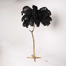 Торшер Imperium Loft Страусиные Перья Feather Lamp A Modern Grand Tour Черный 189584-22 3
