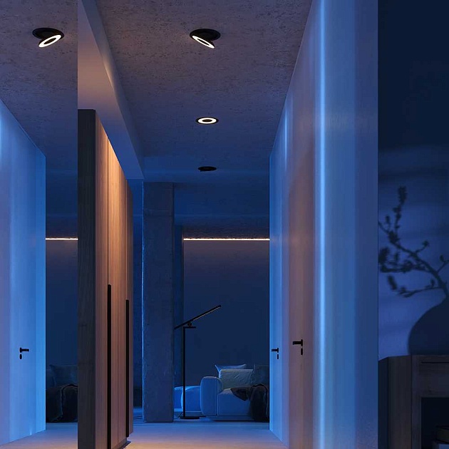 Встраиваемый светильник Maytoni Technical Downlight DL102-12W3K-B Фото № 7