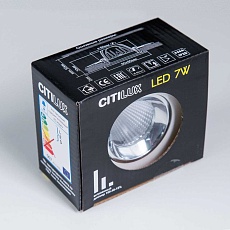 Встраиваемый светодиодный светильник Citilux Альфа CLD001KNW6 1