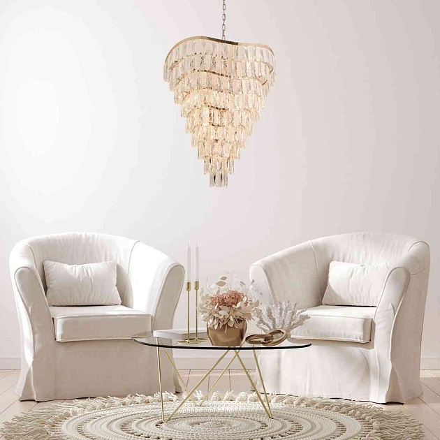 Подвесная люстра Indigo AMBRA 12030/13P Gold V000395 изображение 5 Подвесная люстра Indigo AMBRA 12030/13P Gold V000395 Фото № 5