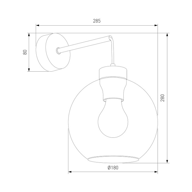 Бра TK Lighting 4135 Cubus изображение 2 Бра TK Lighting 4135 Cubus Фото № 2