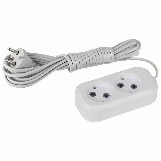 Удлинитель ЭРА UX-2-3m Б0038558 Фото № 1