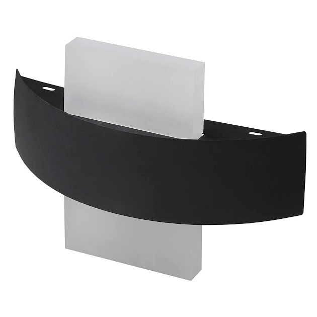 Настенный светодиодный светильник ЭРА Design WL7 WH+BK Б0034605 Фото № 1