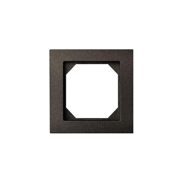 Рамка 1-постовая Liregus Epsilon антрацит 28-116 Фото № 1
