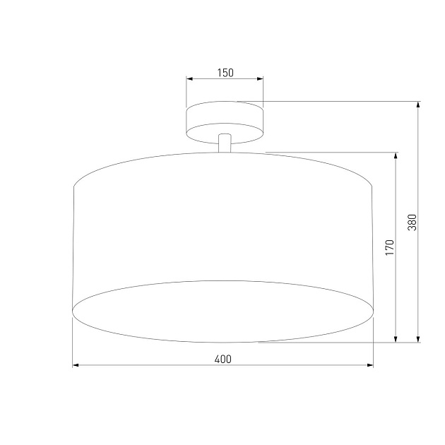 Потолочный светильник TK Lighting 4240 Rondo Graphite изображение 2 Потолочный светильник TK Lighting 4240 Rondo Graphite Фото № 2