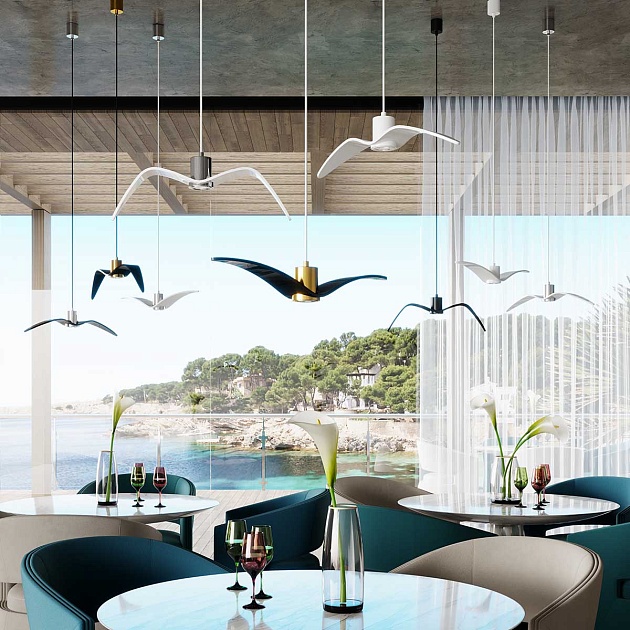 Подвесной светильник Odeon Light Pendant Birds 4903/1A Фото № 8