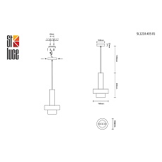 Подвесной светильник ST Luce Pietra SL1210.403.01 5