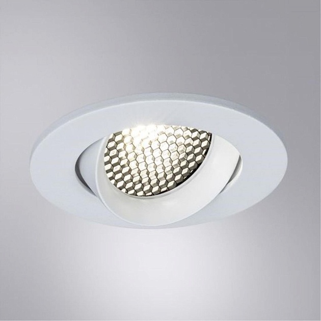 Встраиваемый светильник Arte Lamp Fuji A2865PL-1WH изображение 3 Встраиваемый светильник Arte Lamp Fuji A2865PL-1WH Фото № 3