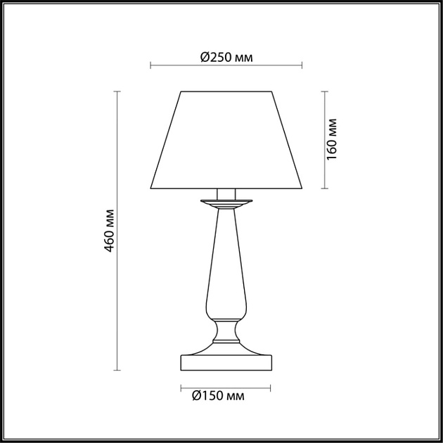 Настольная лампа Lumion Neoclassi Hayley 3712/1T фото 3