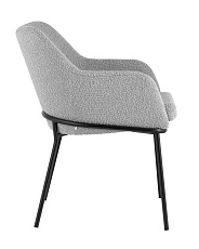 Кухонный стул с подлокотниками Stool Group Кози ткань букле серый AV 318-L04-08 3