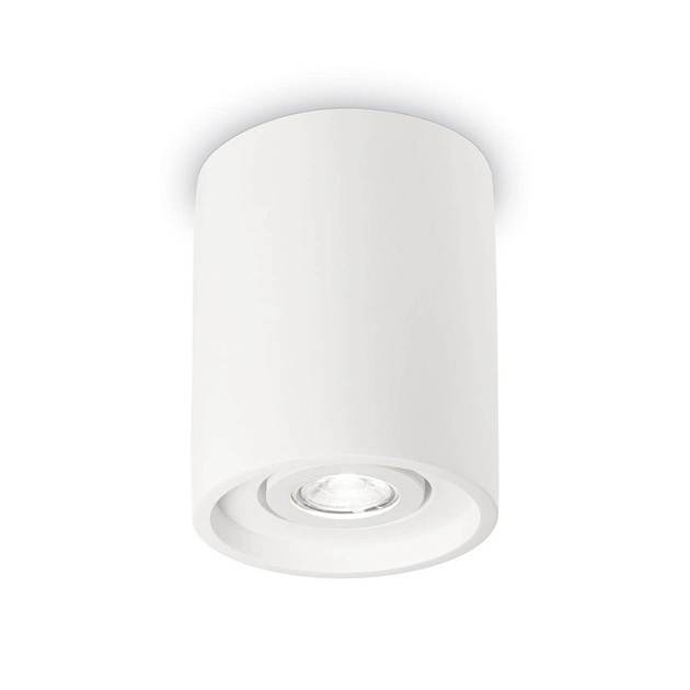 Потолочный светильник Ideal Lux Oak PL1 Round Bianco 150420 изображение 1 Потолочный светильник Ideal Lux Oak PL1 Round Bianco 150420 Фото № 1