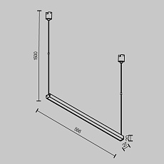Трековый подвесной светильник Maytoni Technical TR170-1-26W3K-B 4
