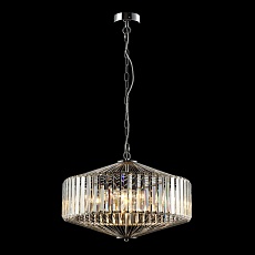 Подвесной светильник Crystal Lux Fiesta SP5 Chrome/Transparente 2