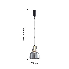Подвесной светодиодный светильник Favourite Gaudi 4243-1P 1