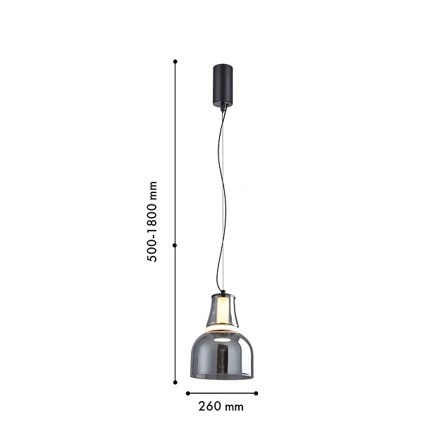 Подвесной светодиодный светильник Favourite Gaudi 4243-1P Фото № 2