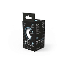 Лампа светодиодная филаментная диммируемая Gauss E14 9W 4100К матовая 105201209-D 1