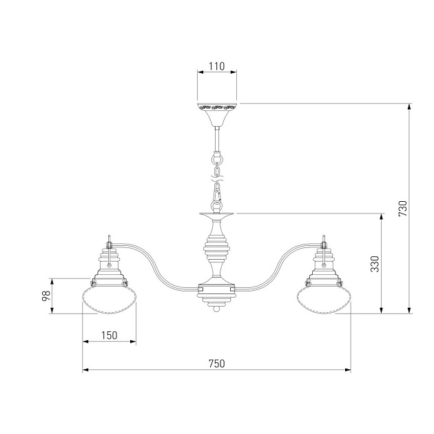 Подвесная люстра Bogates Gustavo 366/8 Smart Фото № 3