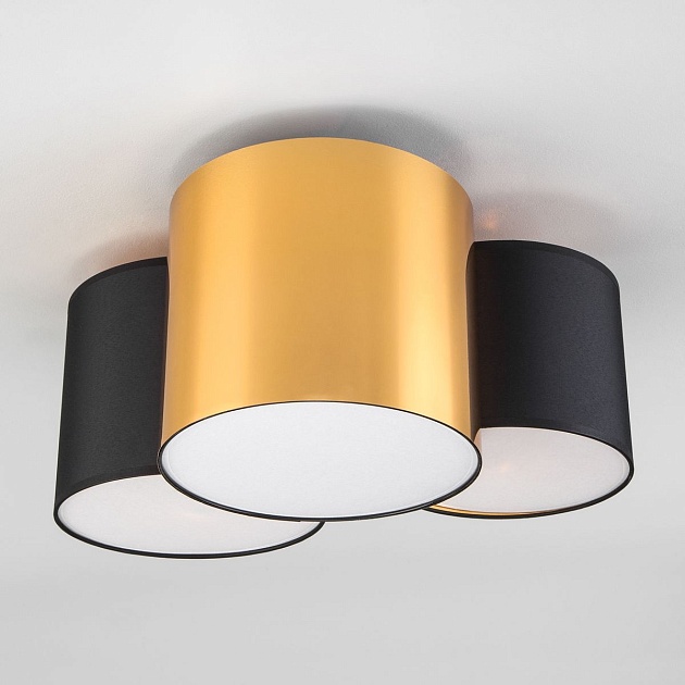 Потолочный светильник TK Lighting 3445 Mona Black/Gold фото 6