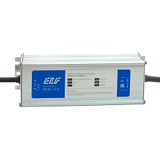 Блок питания герметичный компактный ELF, 12В, 200Вт, металл, IP67 ELF-12200С-LP