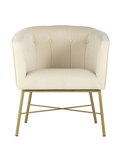 Кресло Stool Group Шале велюр бежевый FALETTE BEIGE Фото № 2