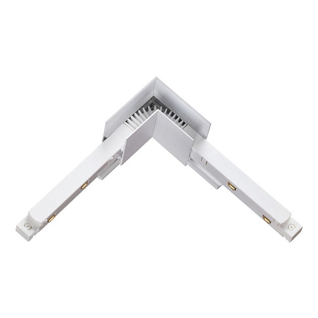 Коннектор L-образный для низковольтного шинопровода Novotech Shino Flum 135121 Фото № 1