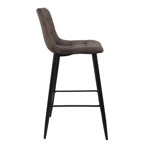 Барный стул AksHome Stella коричневый, велюр 75809 изображение 5 Барный стул AksHome Stella коричневый, велюр 75809 Фото № 5