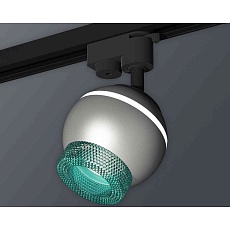 Комплект трекового светильника Ambrella light Track System XT1103041 SSL/BL серебро песок/голубой (A2521, C1103, N7194) 1