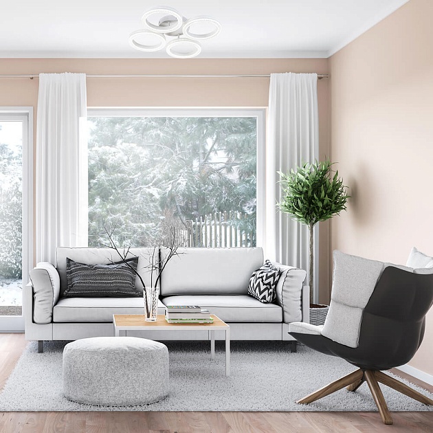 Потолочная светодиодная люстра Escada Fianit 10282/4LED Фото № 7