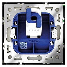 Розетка компьютерная встраиваемая Voltum S70 RJ45 кат.6, (сталь) VLS060105 5