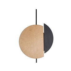 Настенный светильник Nowodvorski Sunset C Natural Wood/Black 10578 5