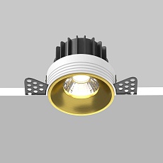 Встраиваемый светодиодный светильник Maytoni Round DL058-12W4K-TRS-BS 3