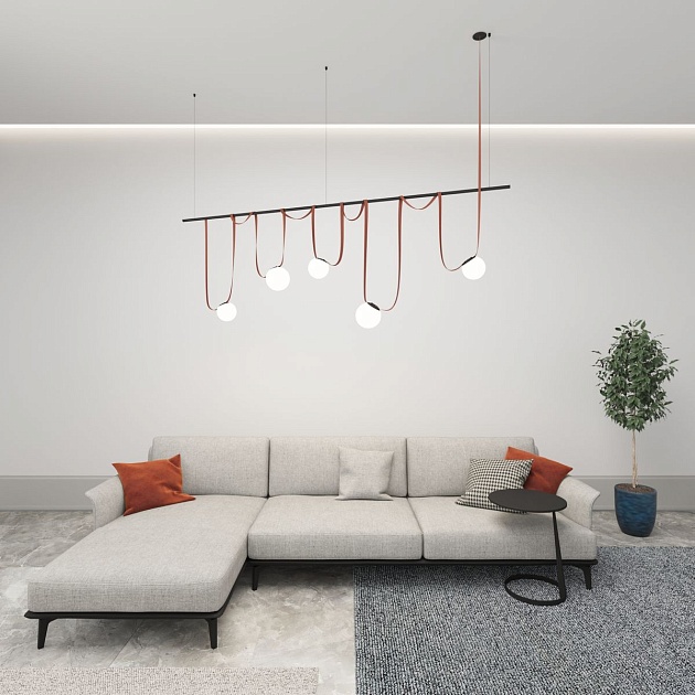 Трековый светильник Denkirs Belty Orb DK5550-BK изображение 8 Трековый светильник Denkirs Belty Orb DK5550-BK Фото № 8