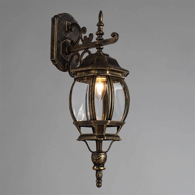 Уличный настенный светильник Arte Lamp Atlanta A1042AL-1BN Фото № 2