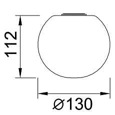 Плафон Mantra Andromeda 9346 2