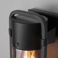 Уличный настенный светильник Elektrostandard Lab 35001/D черный a061043 1