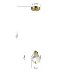 Подвесной светильник ST Luce CASCATO SL6114.203.01 1