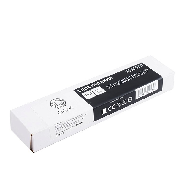 Блок питания OGM 12V 25W IP67 2A PS3-35 Фото № 14