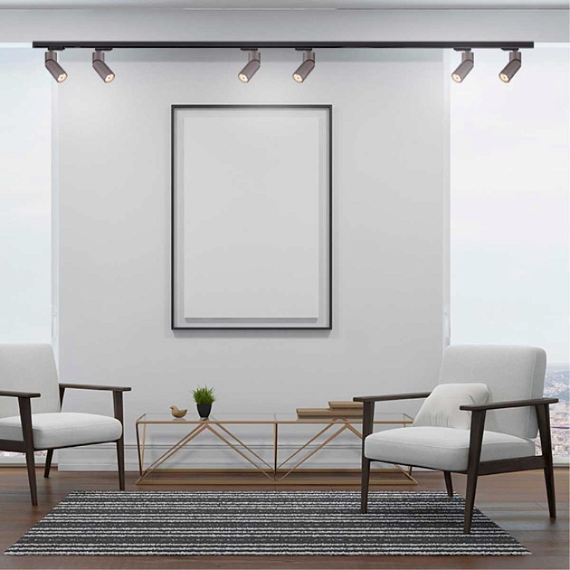 Трековый однофазный светильник Novotech Port Elite 370589 изображение 5 Трековый однофазный светильник Novotech Port Elite 370589 Фото № 5