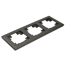 Рамка 3-постовая Stekker Катрин графит PFR00-7003-06 39809 4