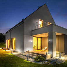 Уличный светодиодный светильник Elektrostandard 1531 Techno Led чёрный a052248 1