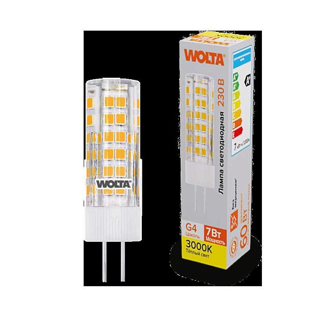 Светодиодная лампа WOLTA WSTD-JC-220V7W3KG4-C изображение 1 Светодиодная лампа WOLTA WSTD-JC-220V7W3KG4-C Фото № 1