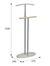 Костюмная вешалка Мебелик Дэви 2 007463 2