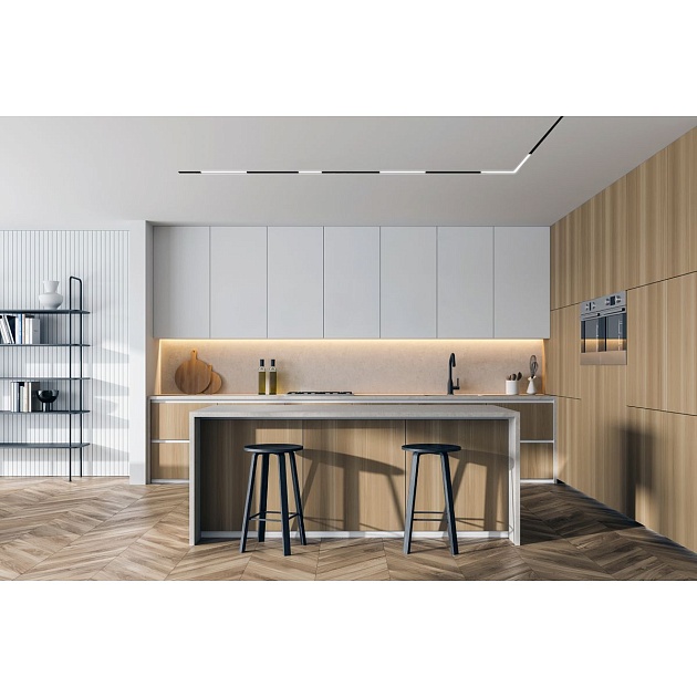 Трековый светодиодный светильник Denkirs Smart Linear DK8004-BK Фото № 5