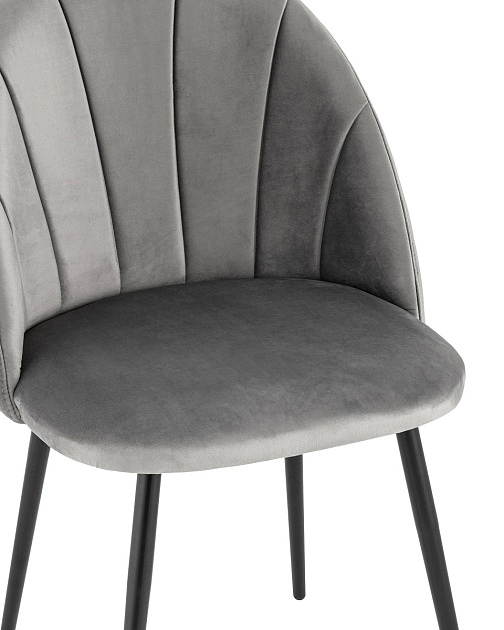 Кухонный стул Stool Group Логан велюр серый AV 413-B26-08 Фото № 6