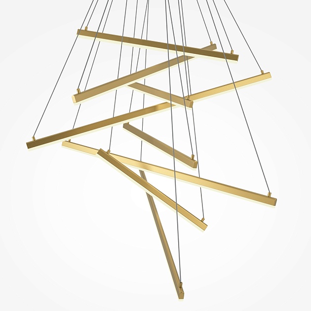 Подвесной светодиодный светильник Maytoni Line MOD016PL-L96GK Фото № 3