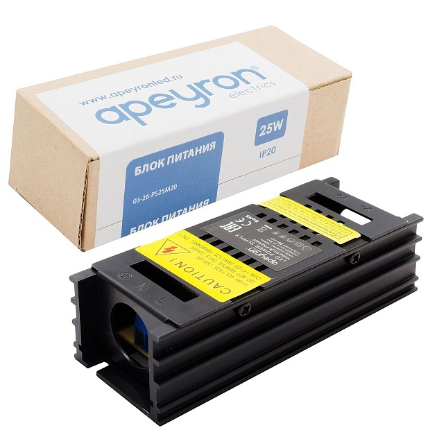 Блок питания Apeyron 12V 25W IP20 2A 03-26 Фото № 16