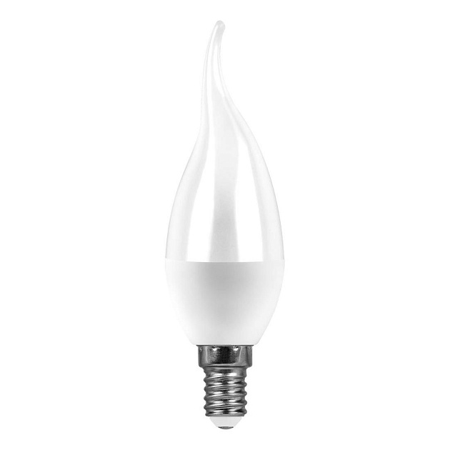 Лампа светодиодная Feron E14 7W 6400K матовая LB-97 38135