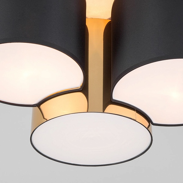 Потолочный светильник TK Lighting 3445 Mona Black/Gold фото 4