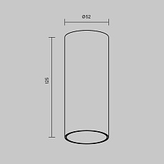 Потолочный светодиодный светильник Maytoni Technical Focus LED C056CL-L12W3K-W-W 1